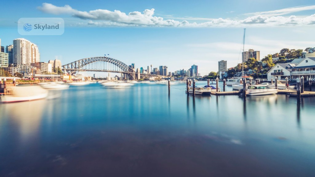 Sydney Harbour Bridge and city skyline