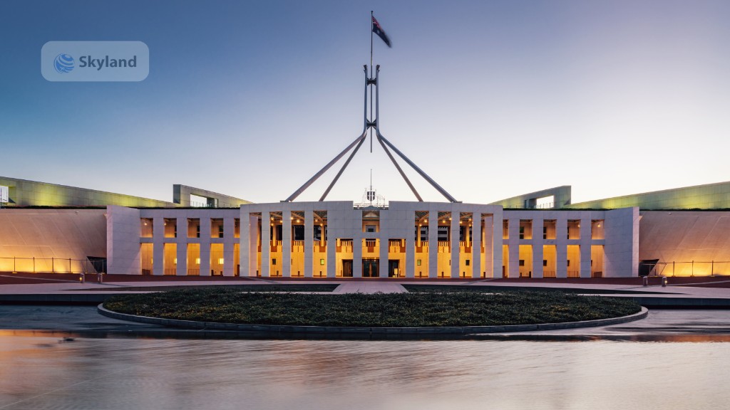 Australian Parliament House in Canberra