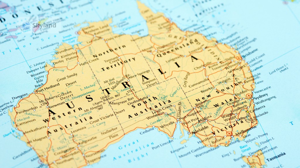 Map of Australia highlighting South Australia