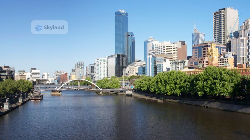 Melbourne CBD and the Yarra River