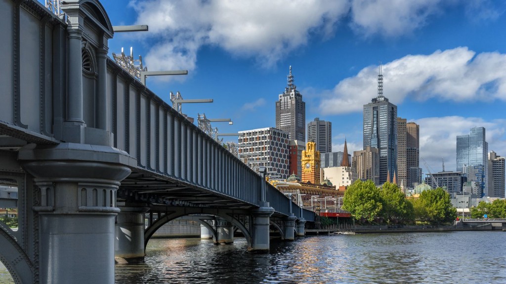 Melbourne Cricket Ground and city skyline
