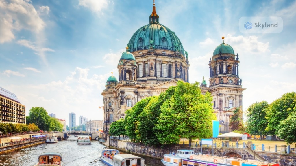 Berlin Cathedral and the Spree River
