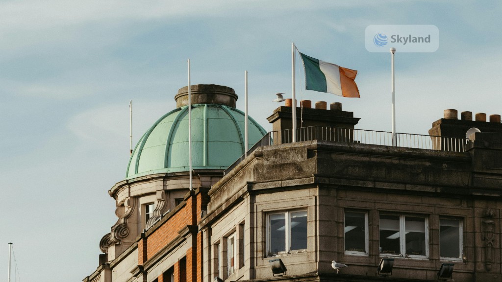 Temple Bar street in Dublin