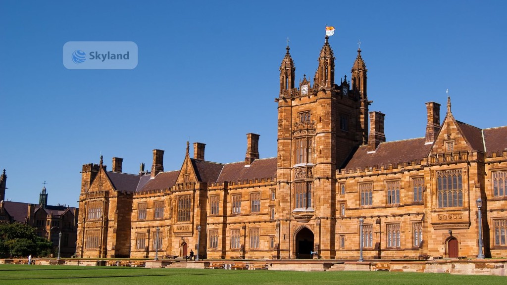 University of Sydney Quadrangle sandstone building