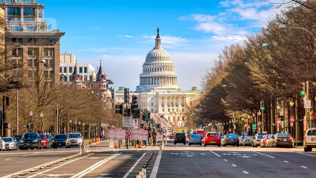 Pennsylvania Avenue looking toward the U.S. Capitol