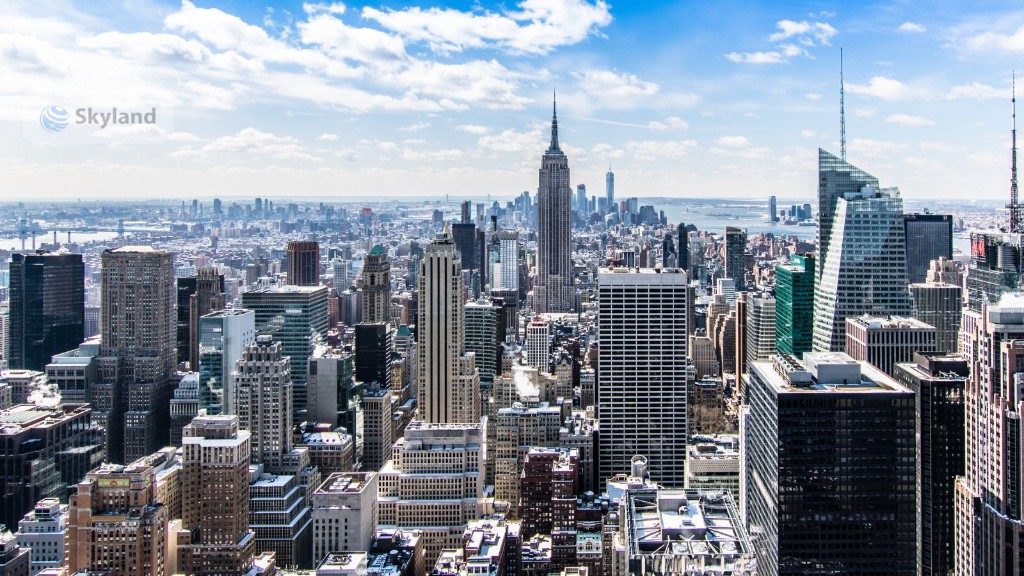 New York City skyline with the Empire State Building